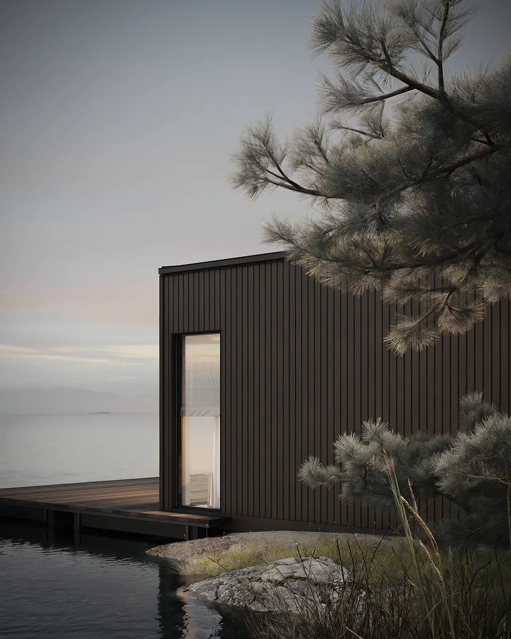 Lakeside Exterior