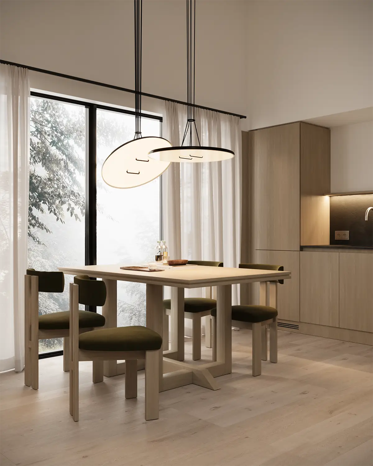 Oceanside dinning room