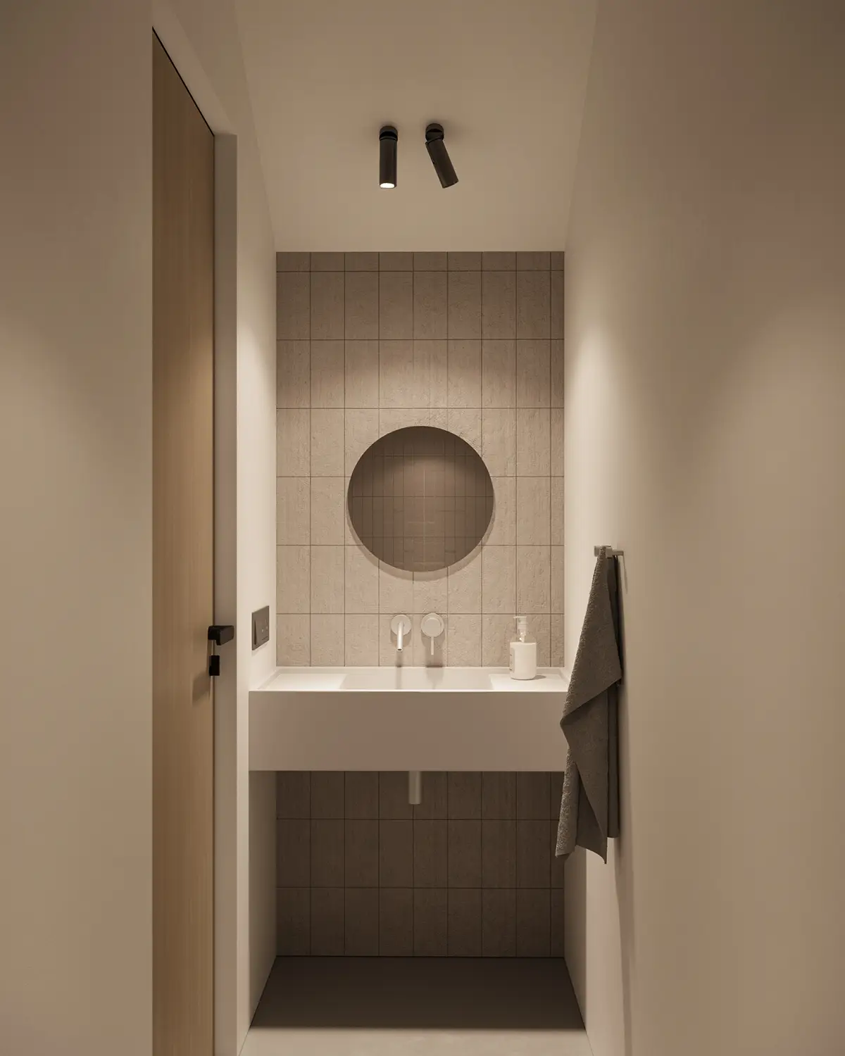 Oceanside bathroom