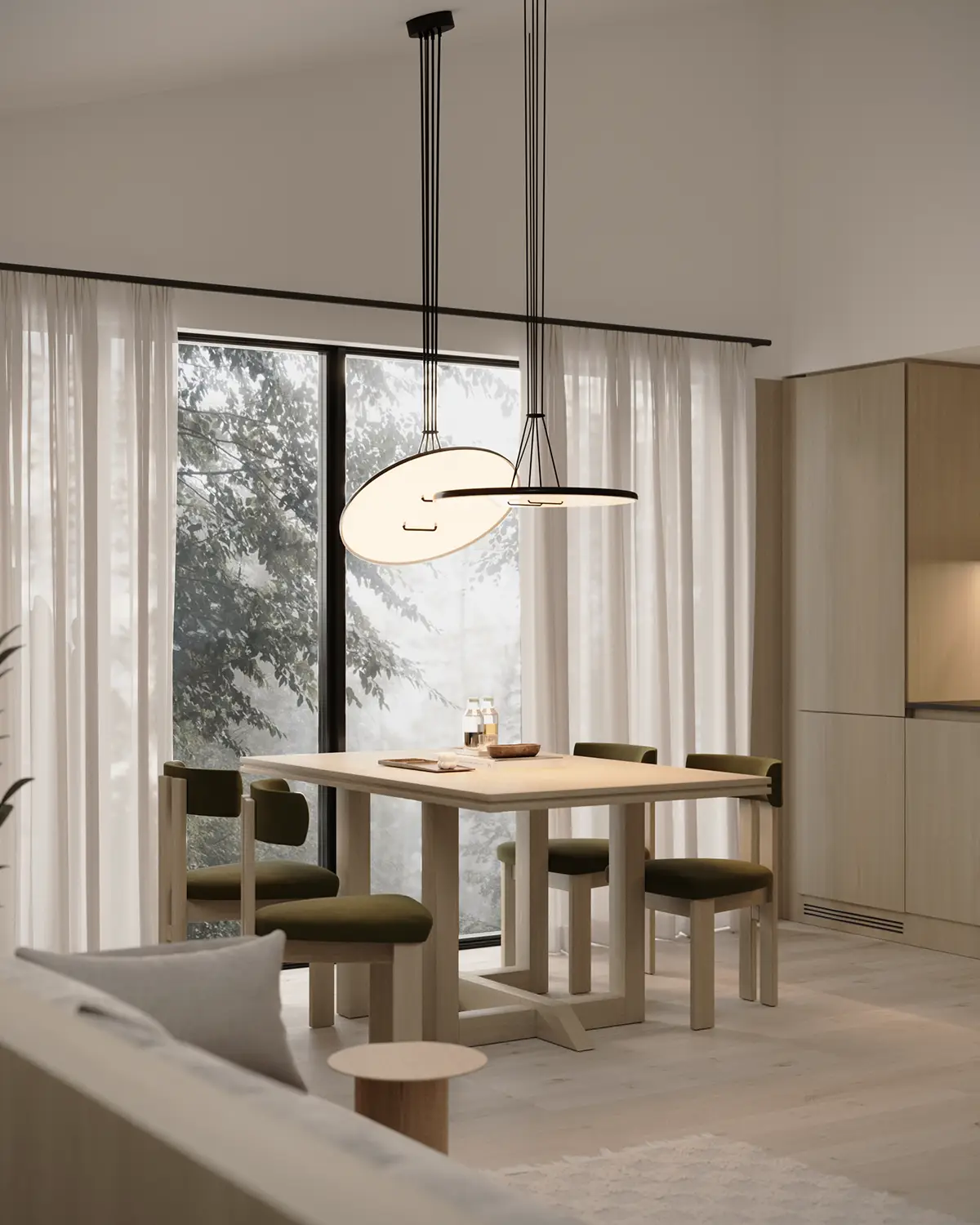 Oceanside dinning room