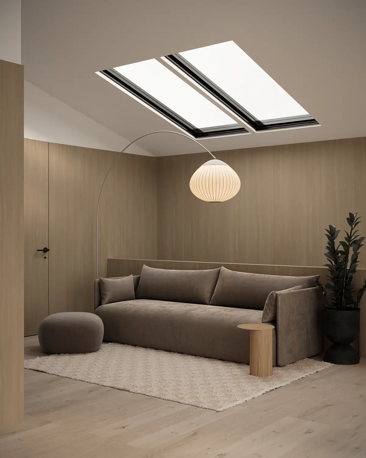 Oceanside living space
