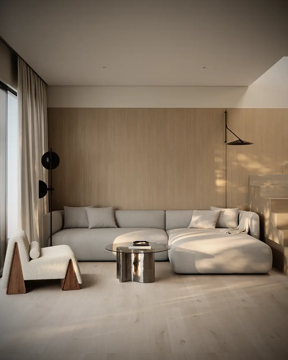 Oceanside living space