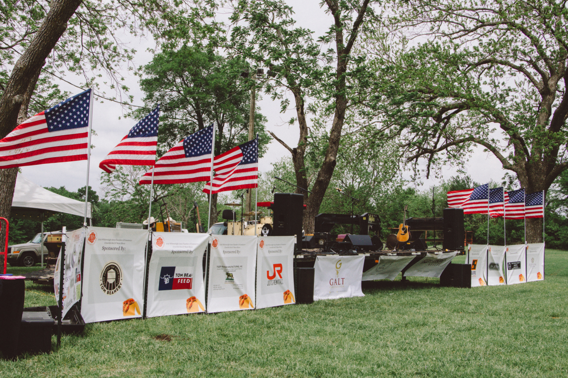 A photo of the Whitewright Chamber of Commerce staff, highlighting their dedication to economic development and community initiatives in the local area.