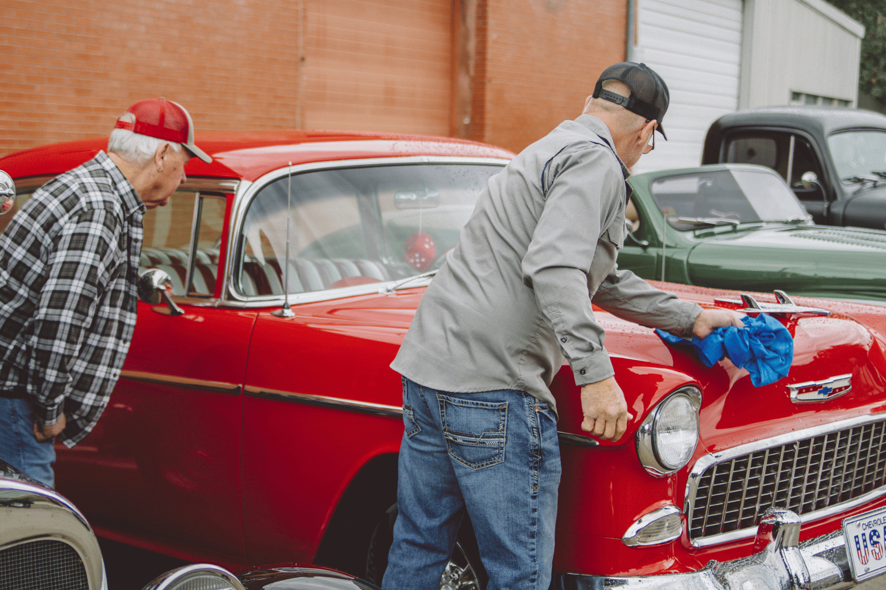 A photo of the Whitewright Chamber of Commerce staff, highlighting their dedication to economic development and community initiatives in the local area.