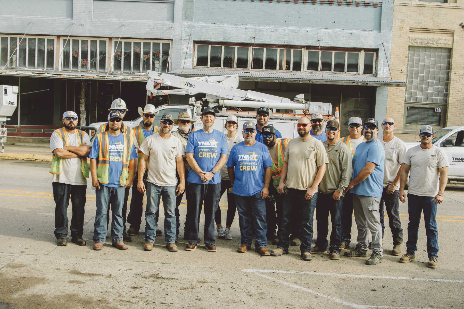 A photo of the Whitewright Chamber of Commerce staff, highlighting their dedication to economic development and community initiatives in the local area.
