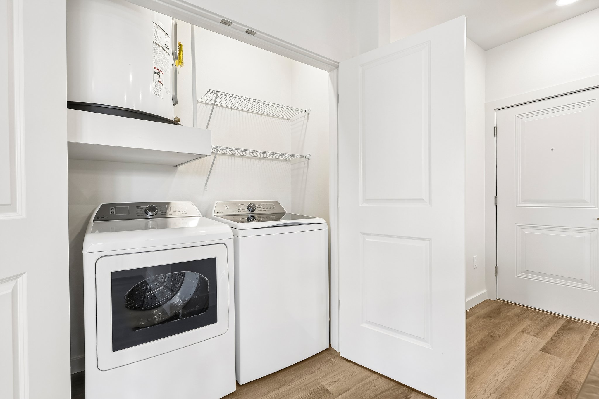 washer and dryer