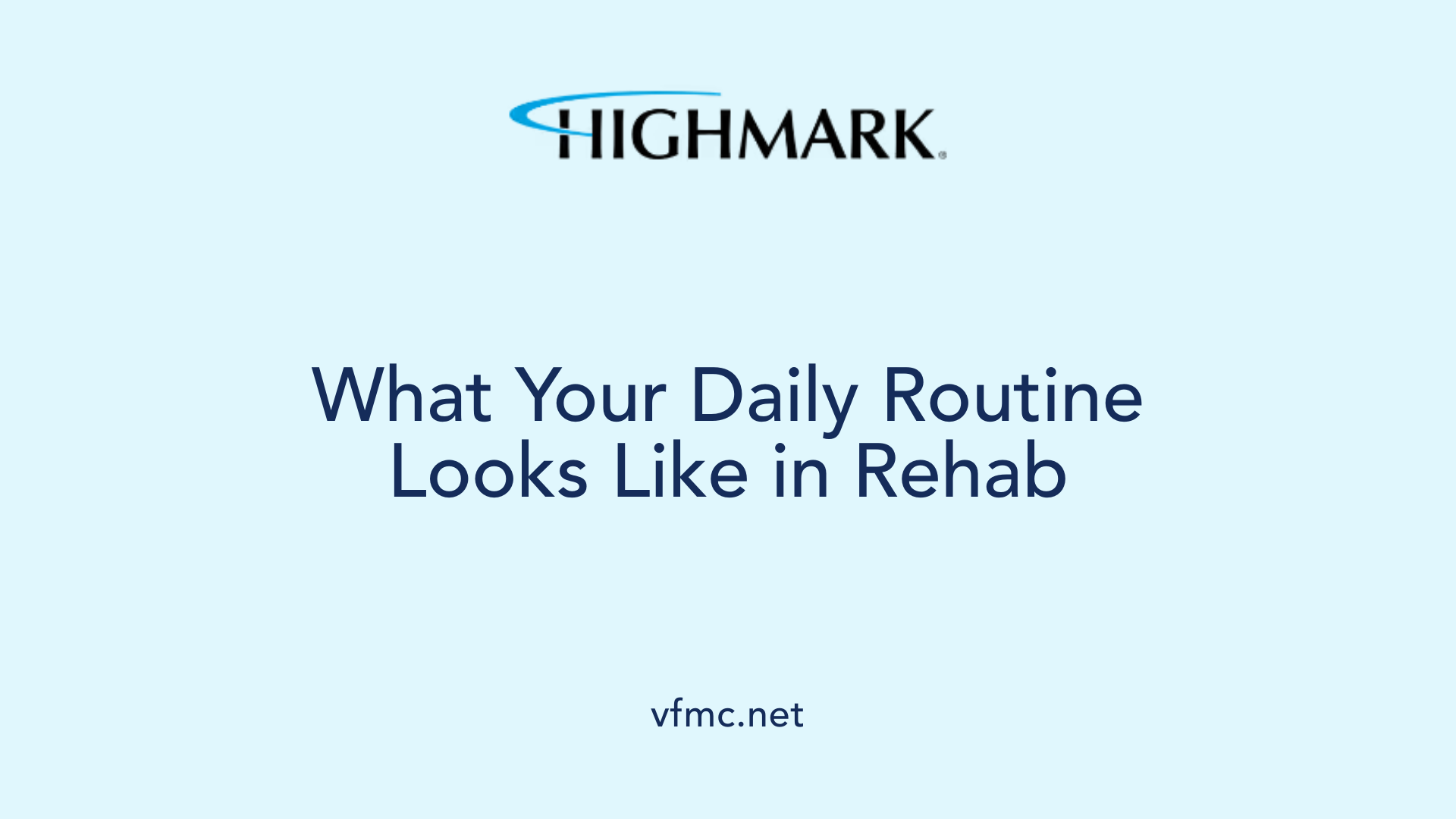 What Your Daily Routine Looks Like in Rehab