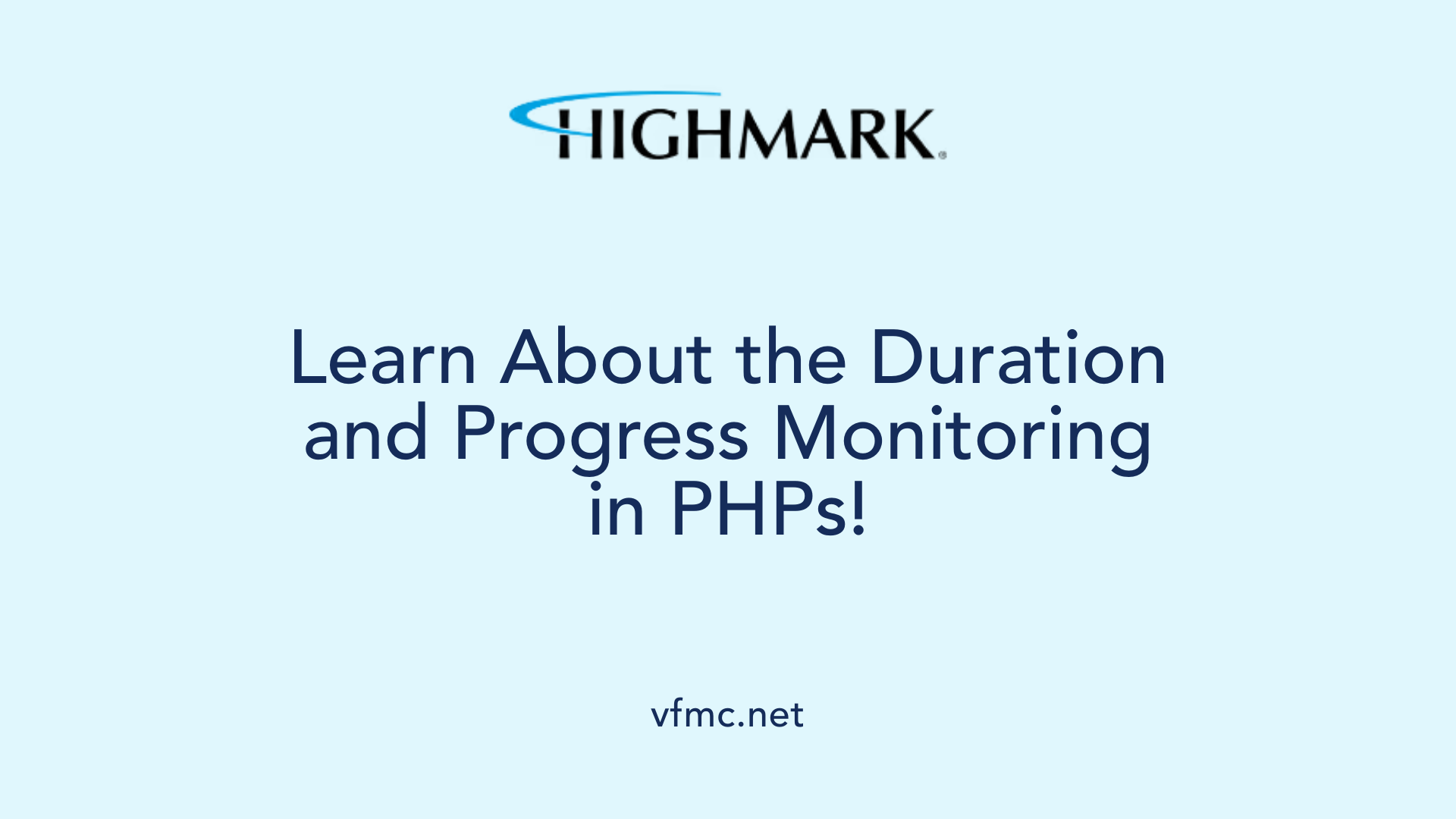 Learn About the Duration and Progress Monitoring in PHPs!