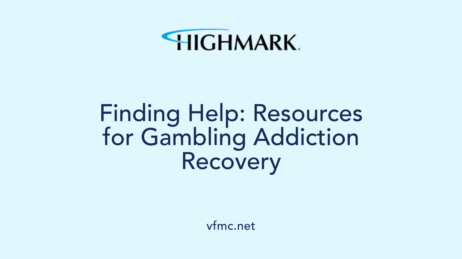 Finding Help: Resources for Gambling Addiction Recovery