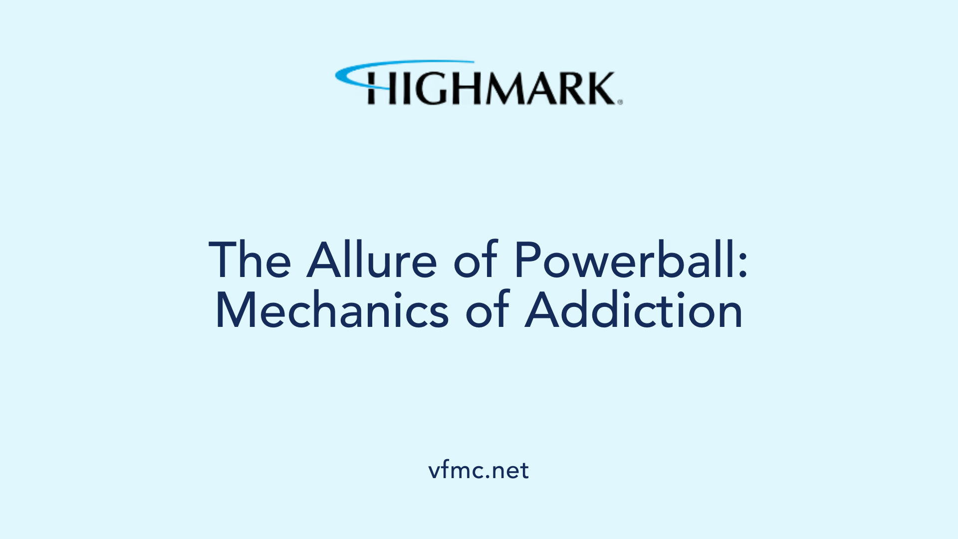 The Allure of Powerball: Mechanics of Addiction