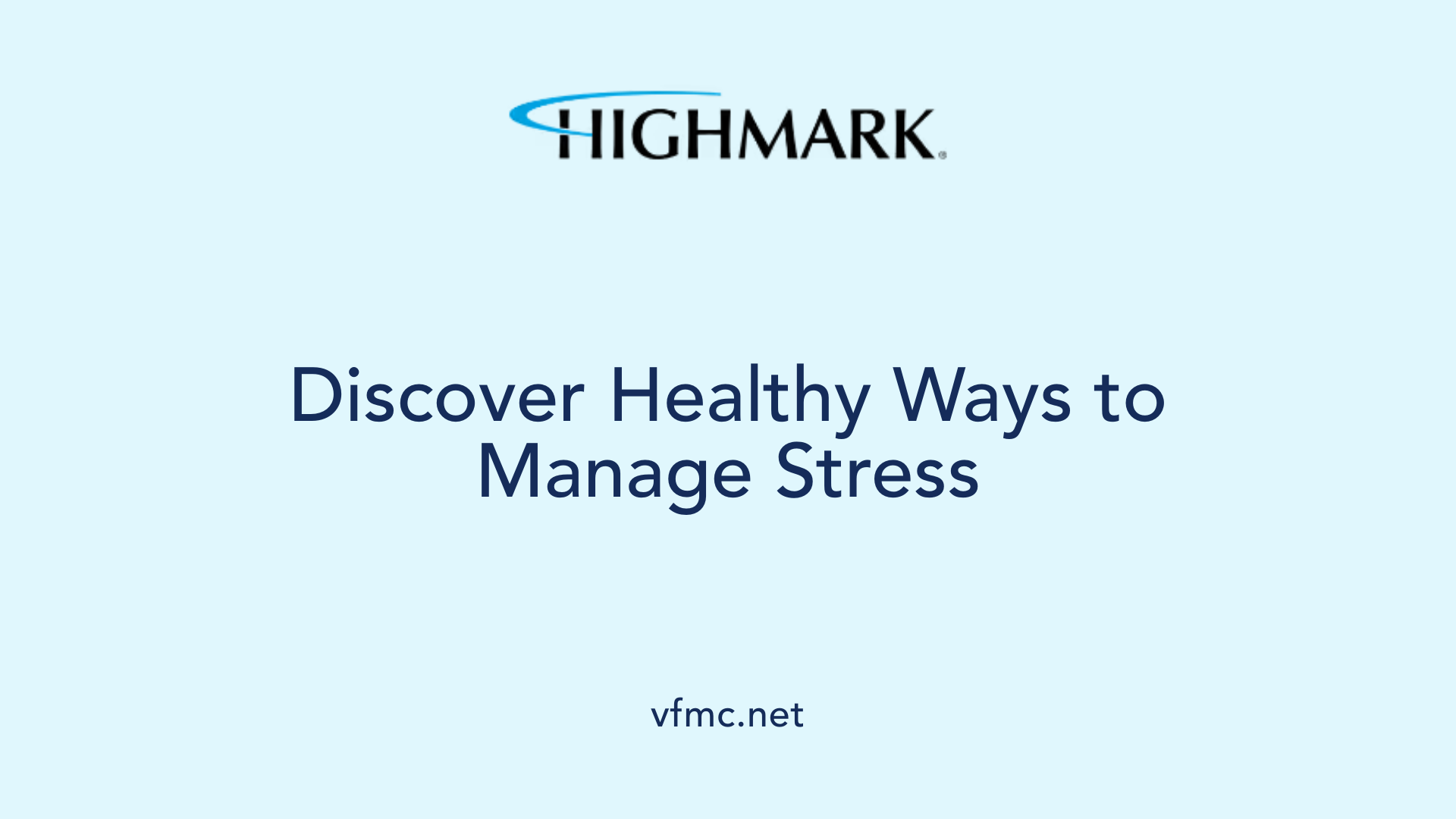 Discover Healthy Ways to Manage Stress