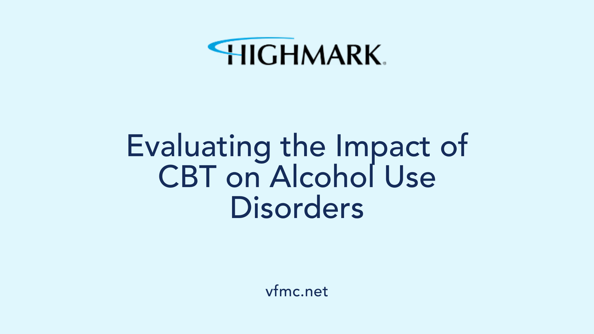 Evaluating the Impact of CBT on Alcohol Use Disorders