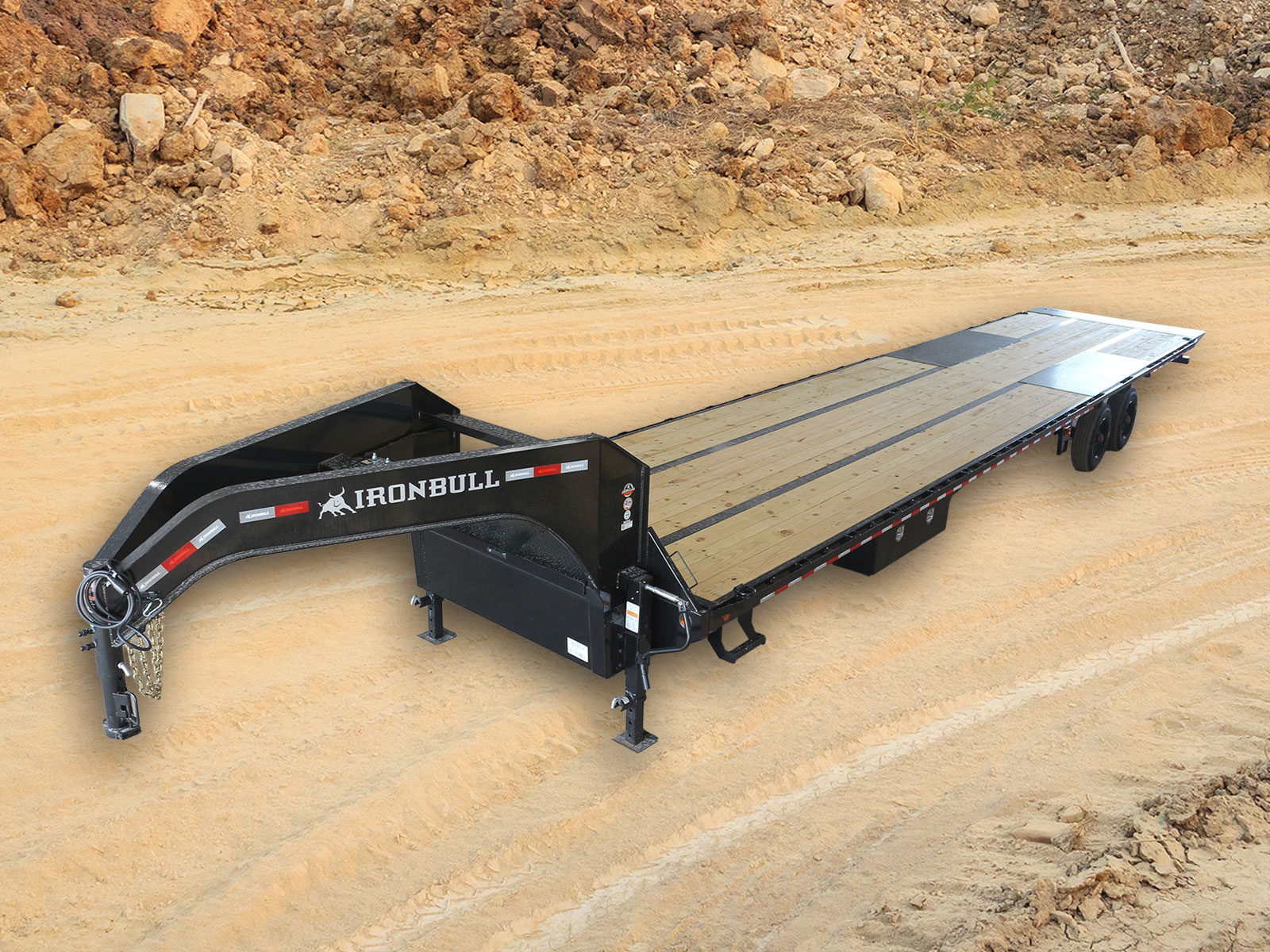 THG 10k Gooseneck Tilt Trailer