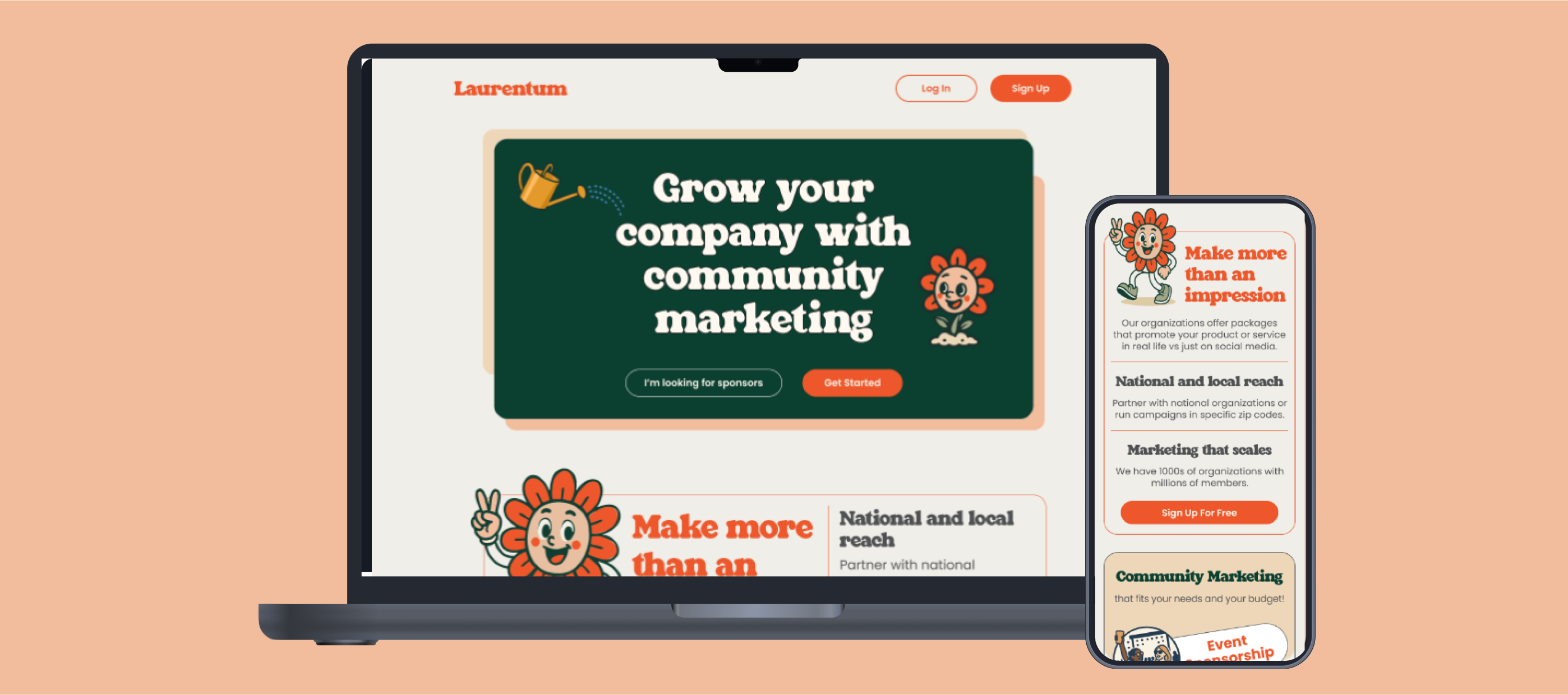 Website & Branding for Laurentum