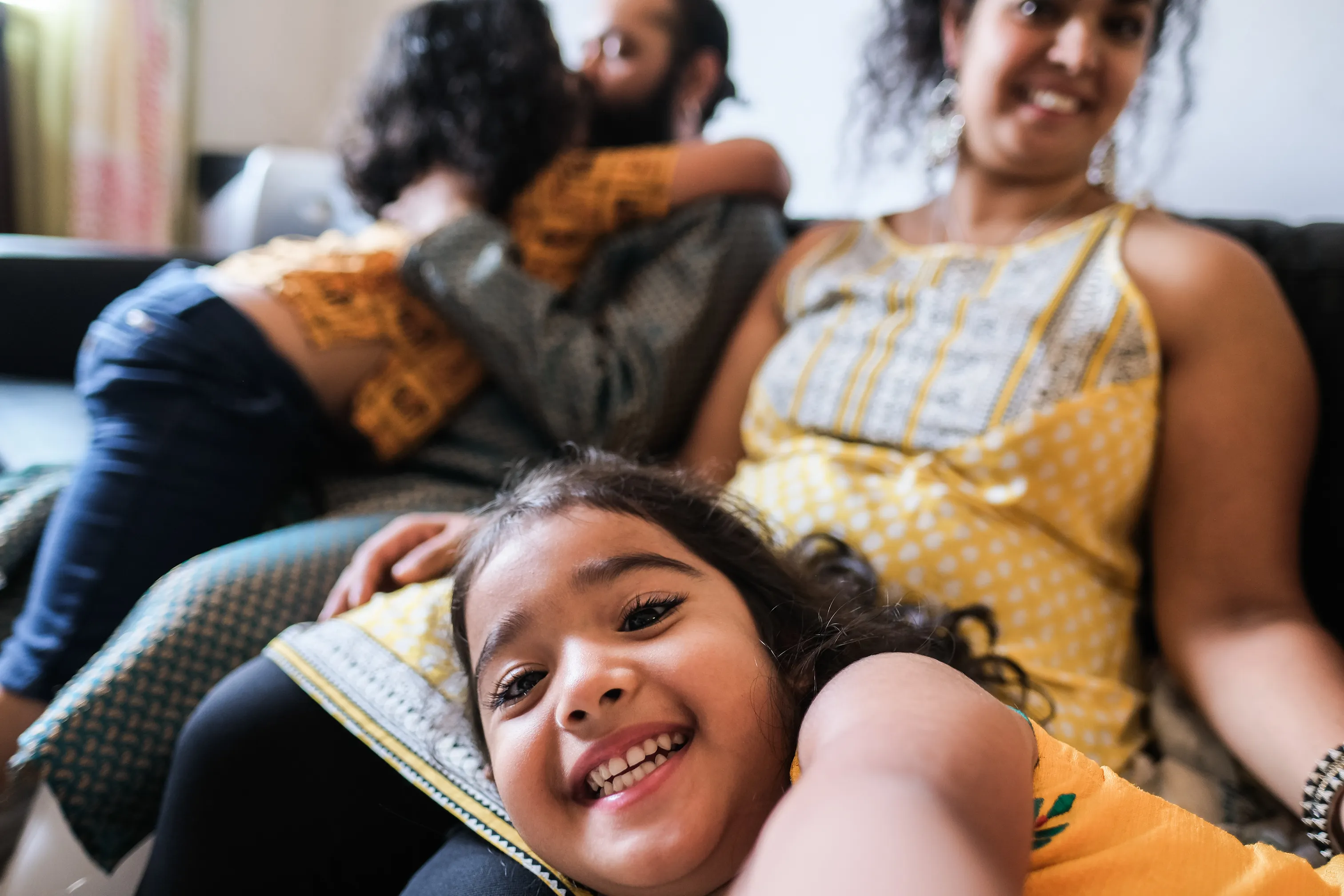 family stock image