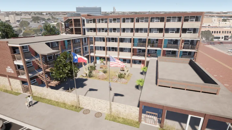 inn town lofts exterior