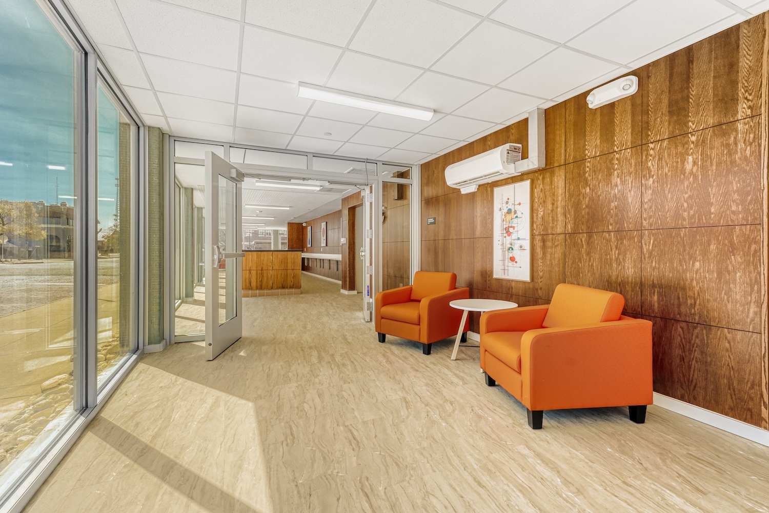 clubhouse seating area