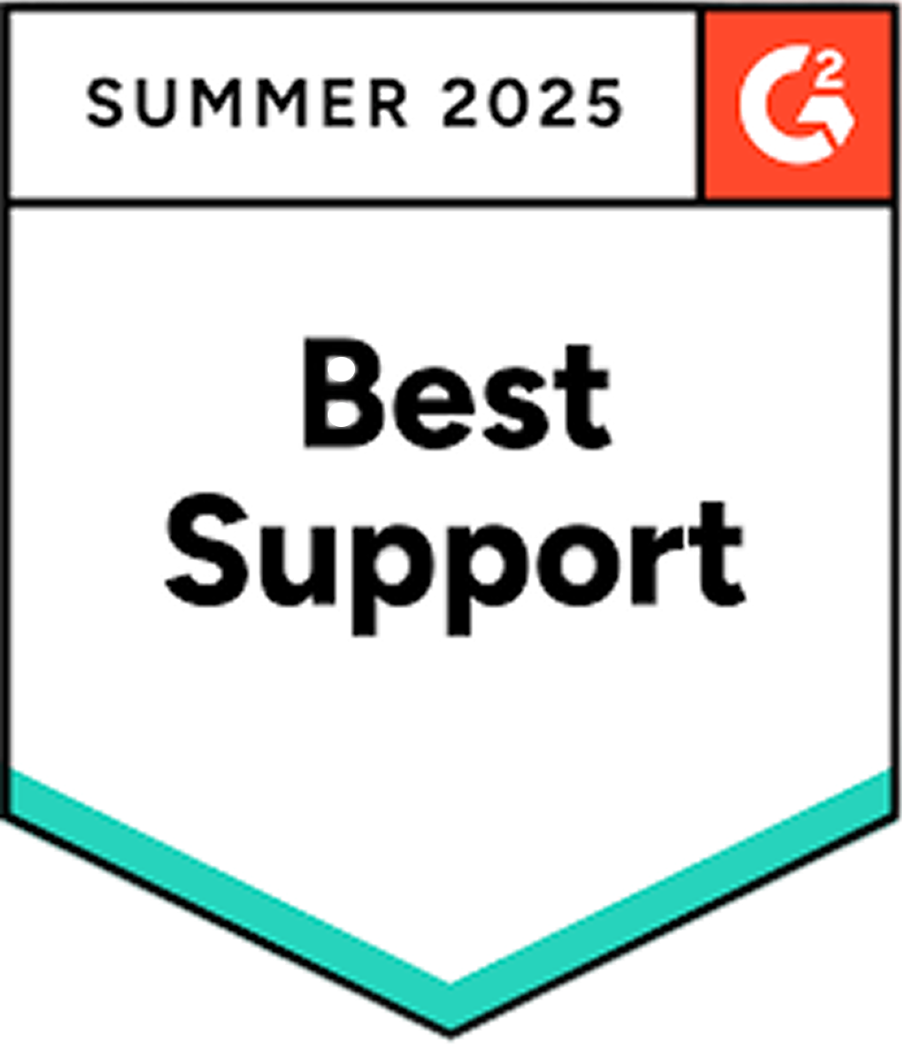 G2 award badge.