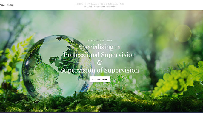 websites for therapists - allied health clinic with integrated booking system