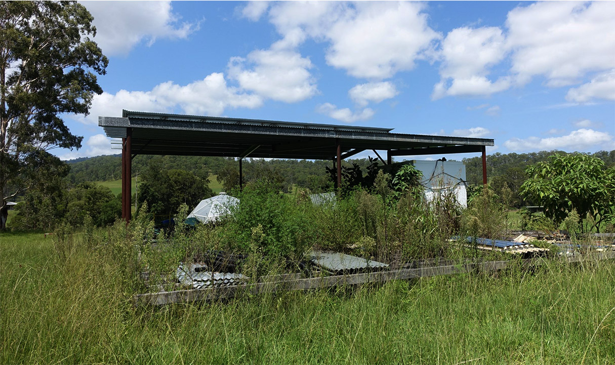 NSW farm shed adaptive re-use project by Brisbane architects Quorum Studios. Residential architects showcasing architect designed rural conversion for top luxury architects Brisbane portfolio.