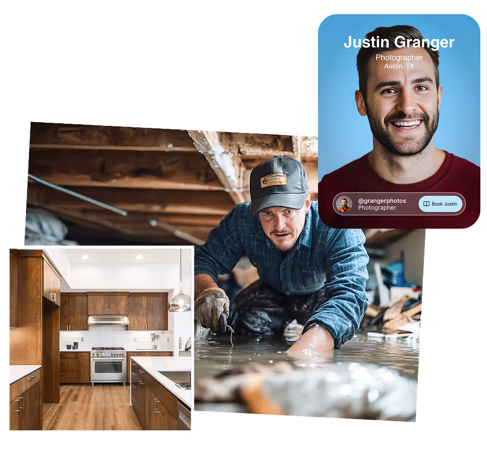 plumber photo services