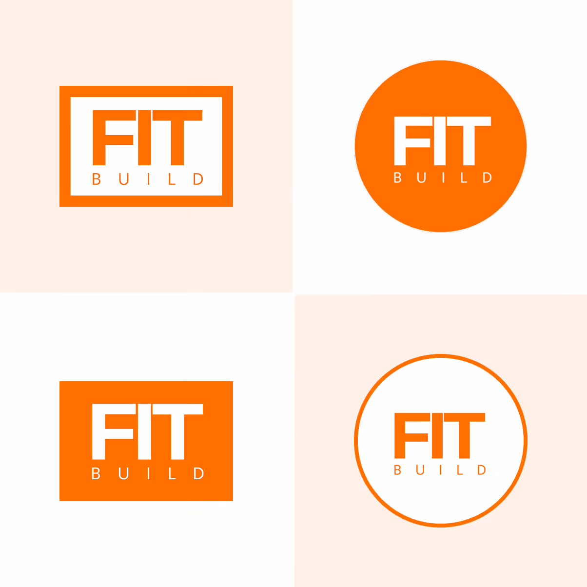 Fit Build Construction logos - jkmg