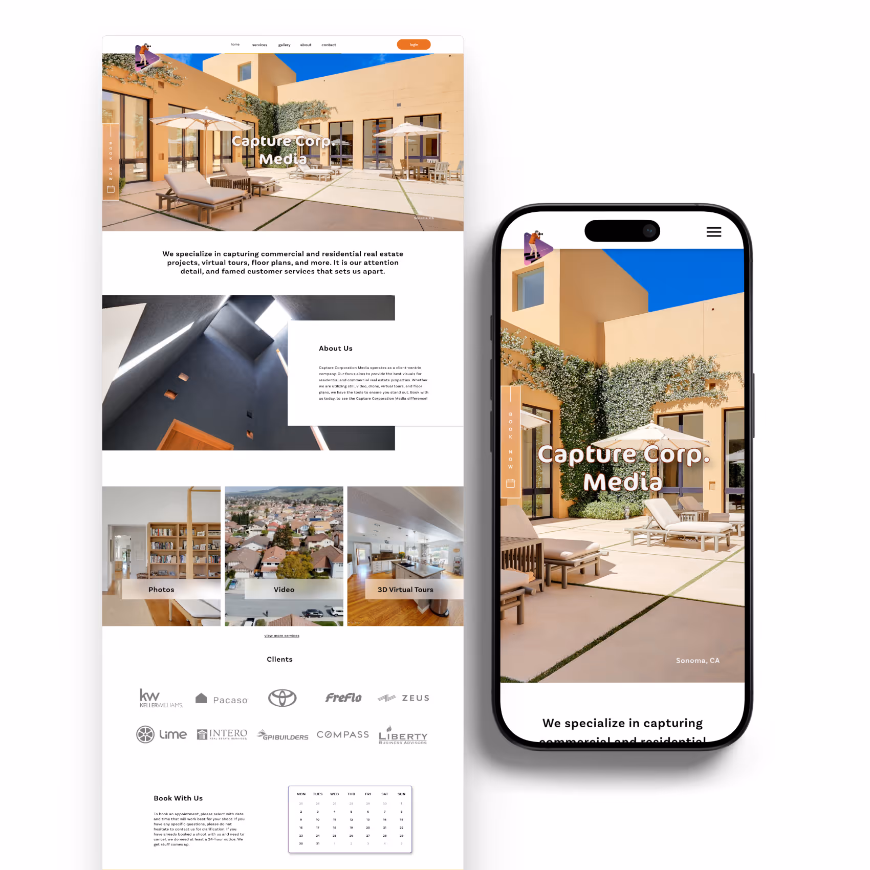 ccm - website screens
