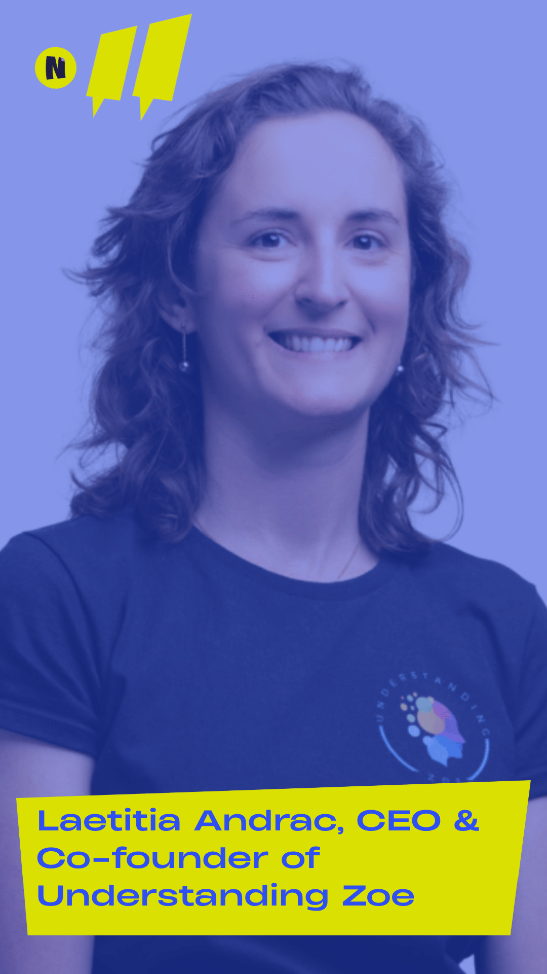 A photo of one of Newsary's customers