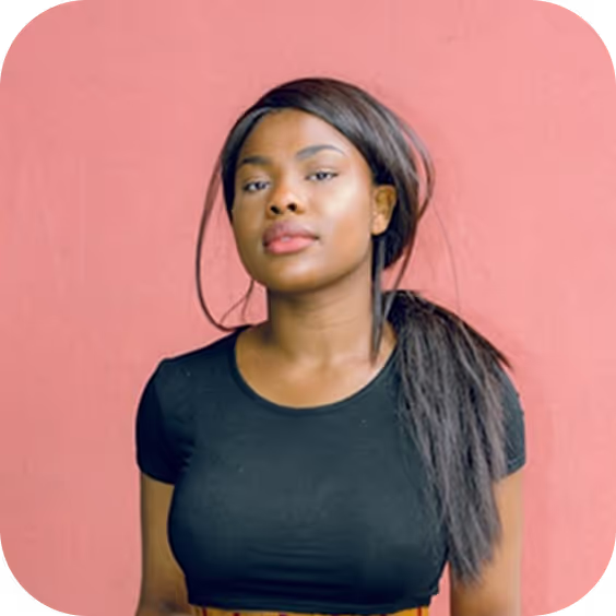 young black woman