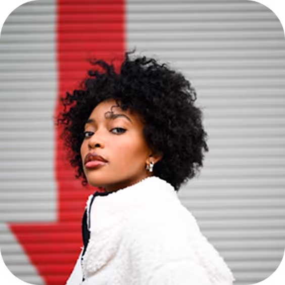 young black woman