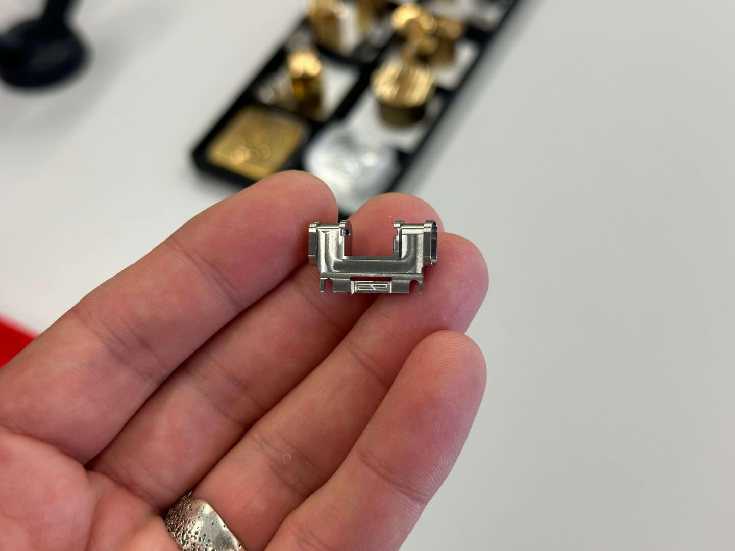 A piece of the Amadeo system from Bovet