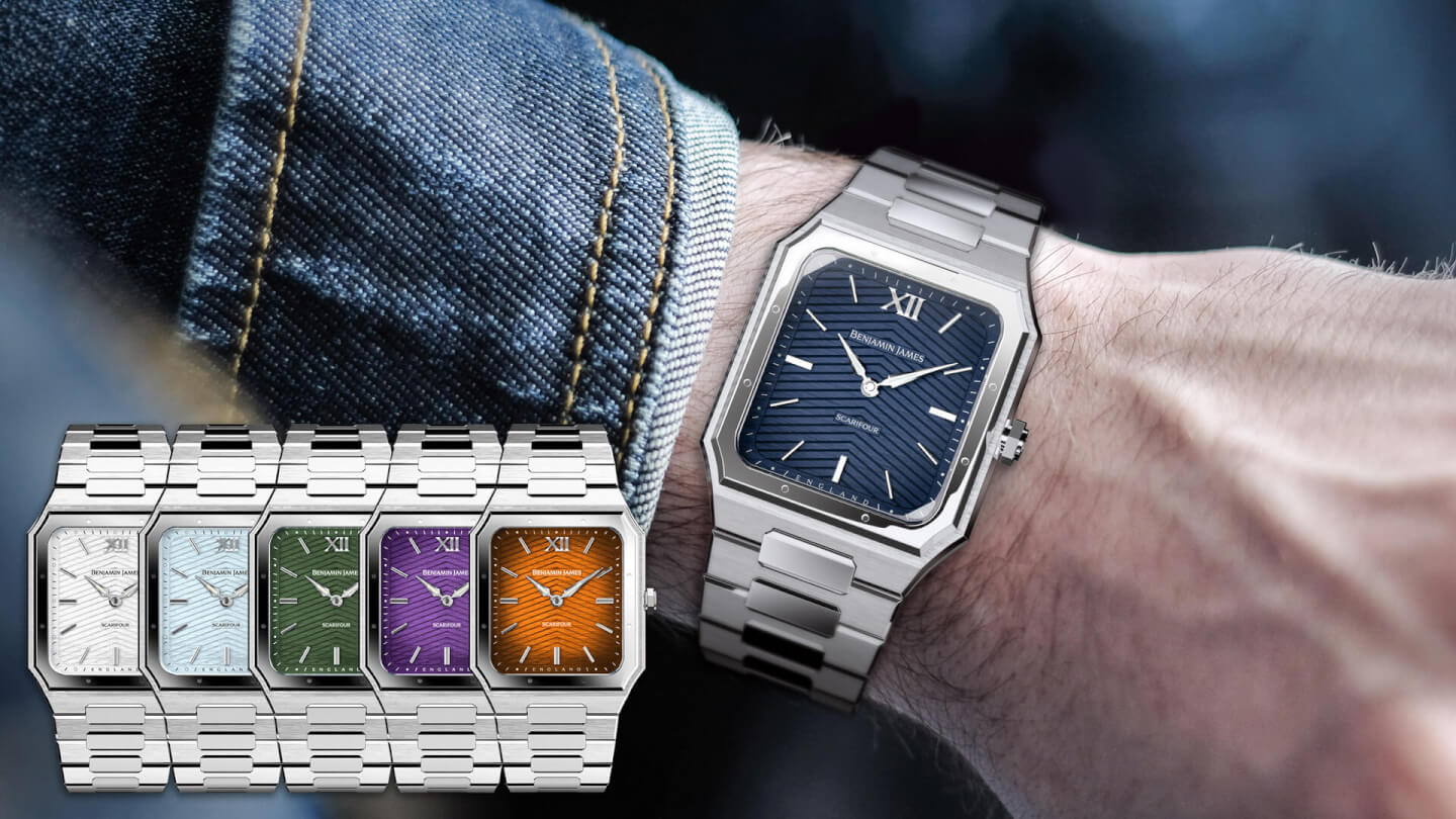 The Benjamin James Scarifour watch collection