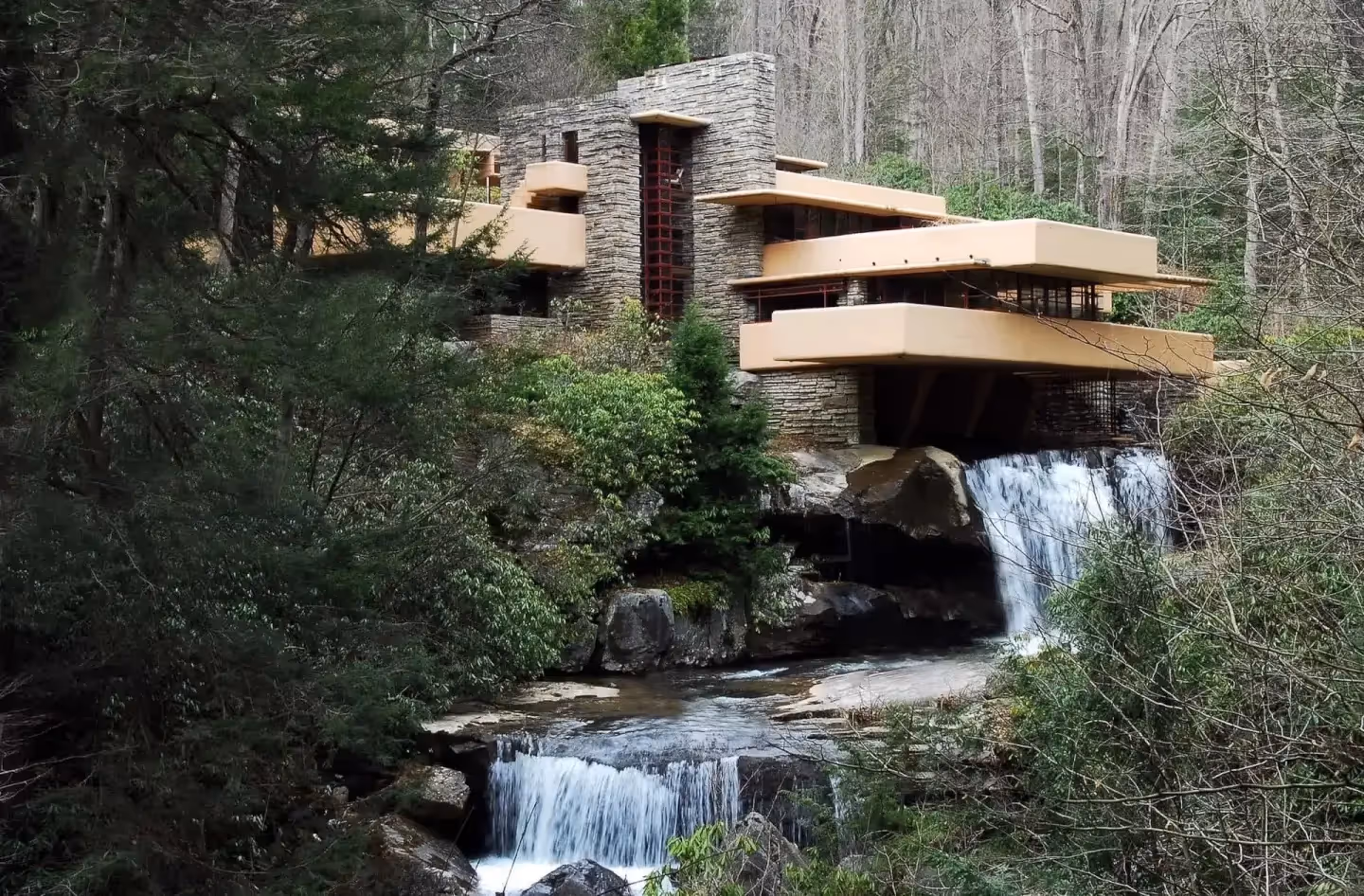 Fallingwater by Frank Lloyd Wright