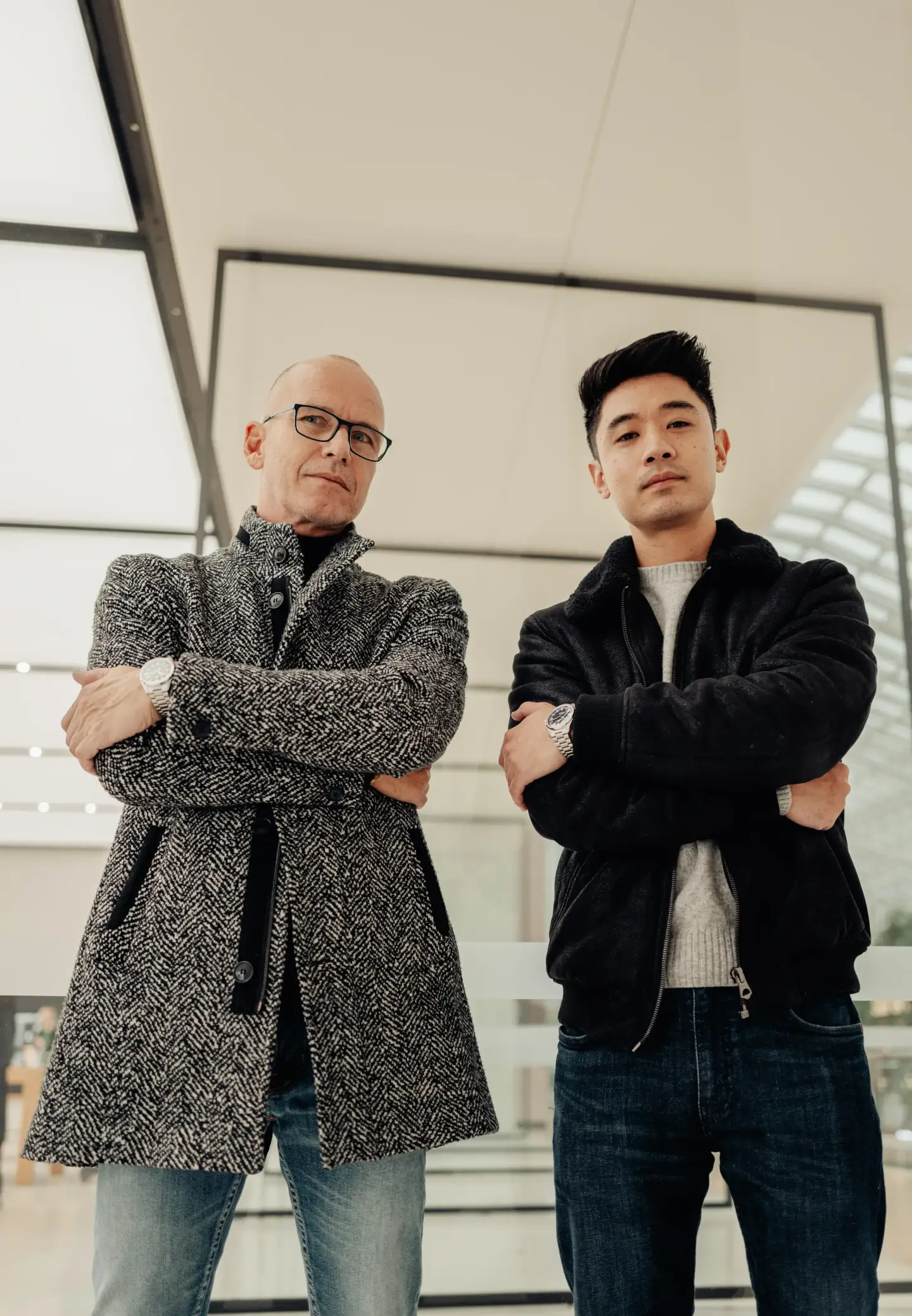 David Dewitt and Siddhartha Kazami Ocean to orbit watch designers