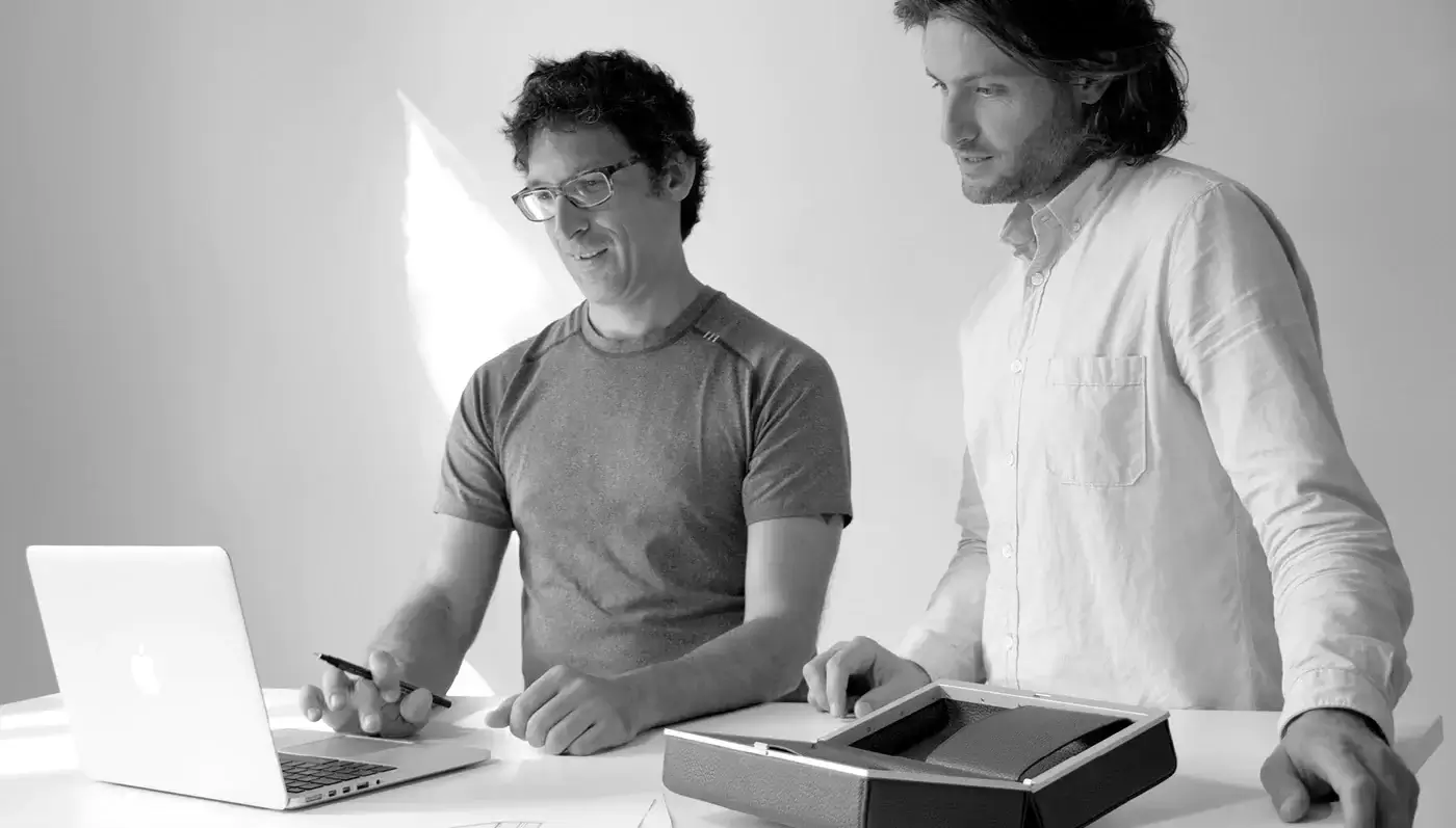 Charles Tremblay and Simon Maltais - Founders of Charles Simon