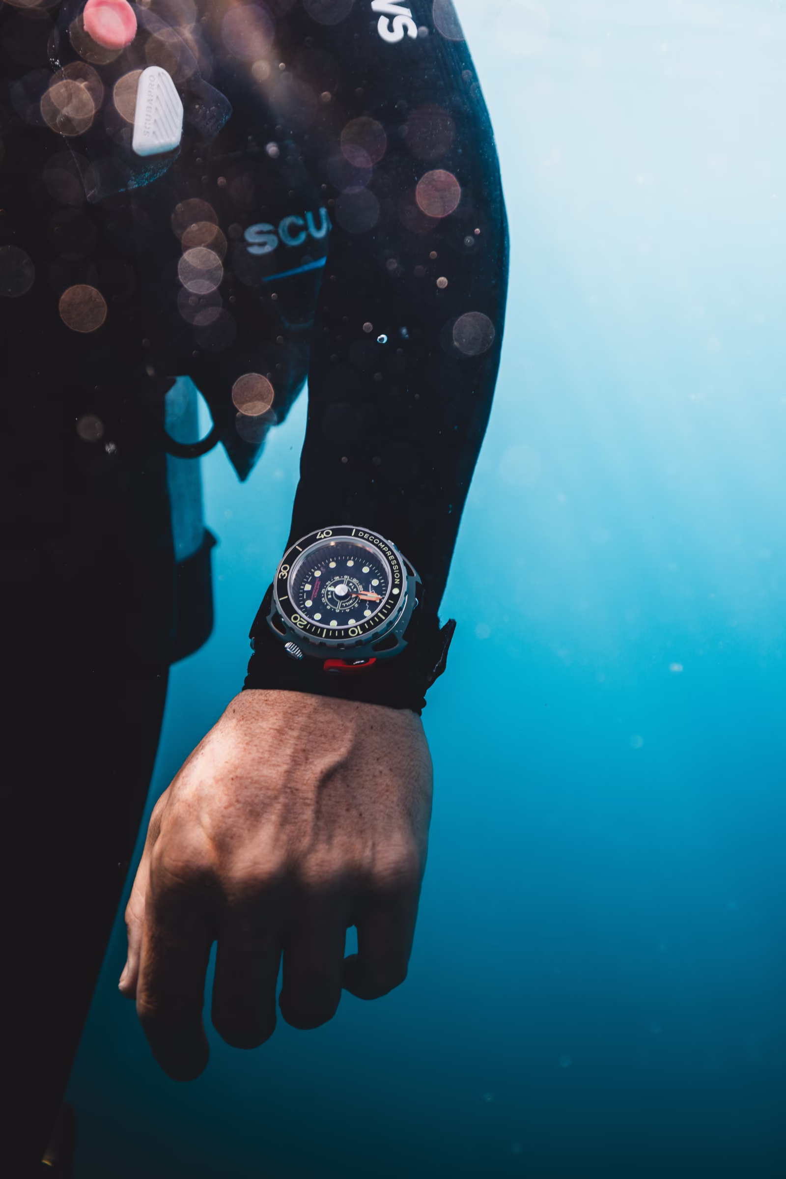 Singer Reimagined Dive Track in the water