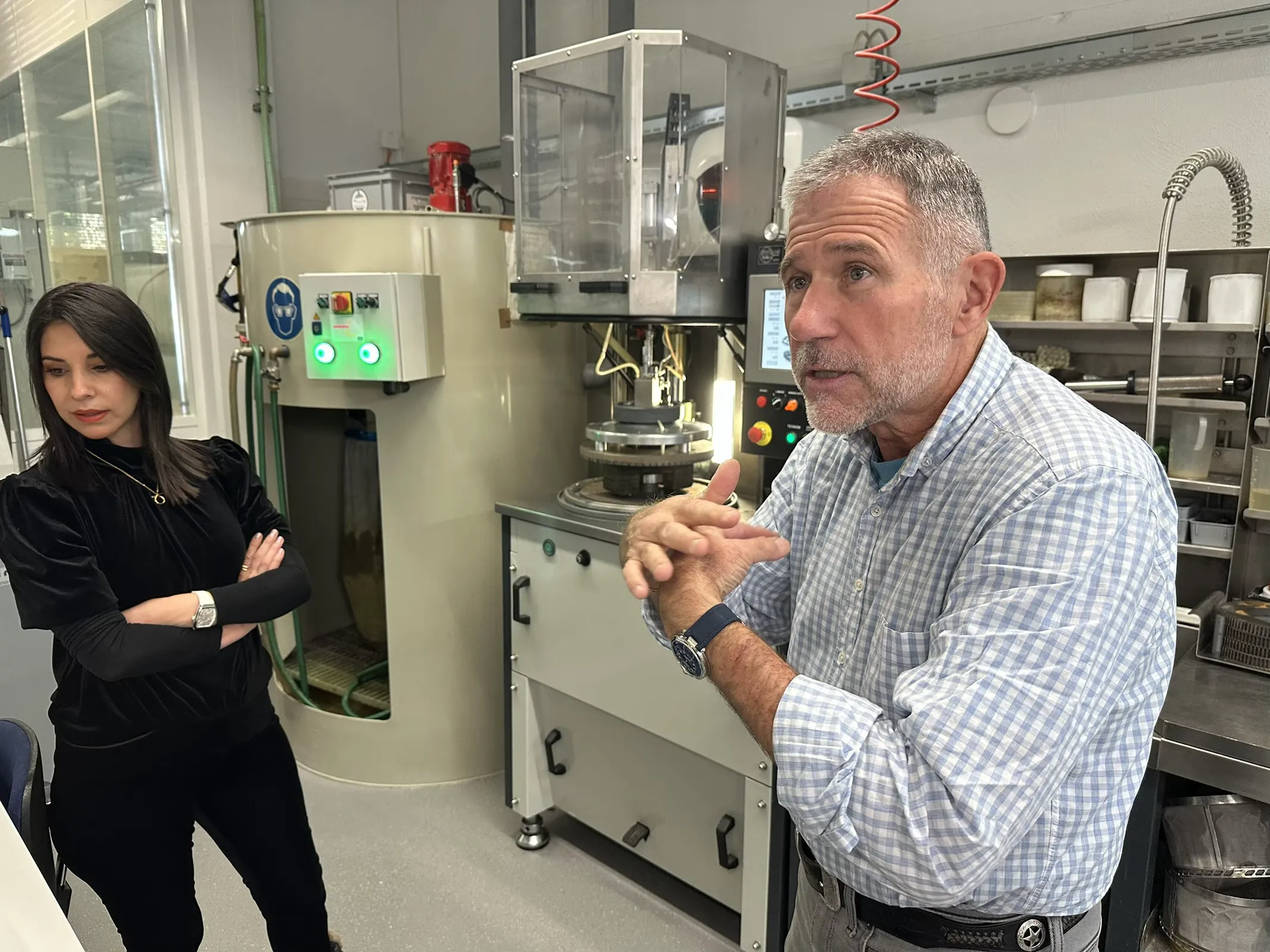 Watch journalist at Bovet manufacture, Tramelan Switzerland