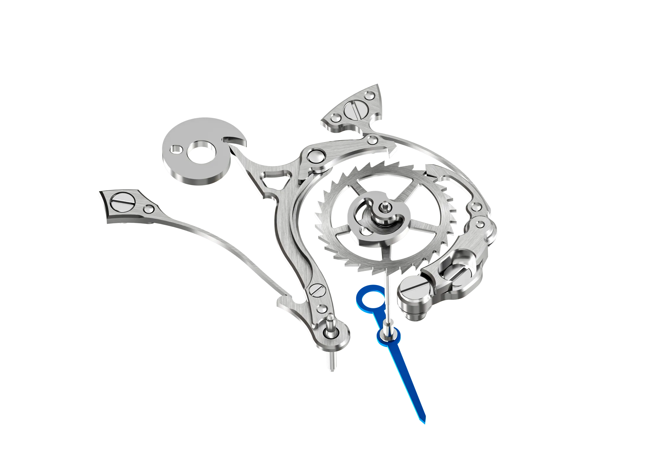The Louis Moinet 1816 Chronograph Movement component