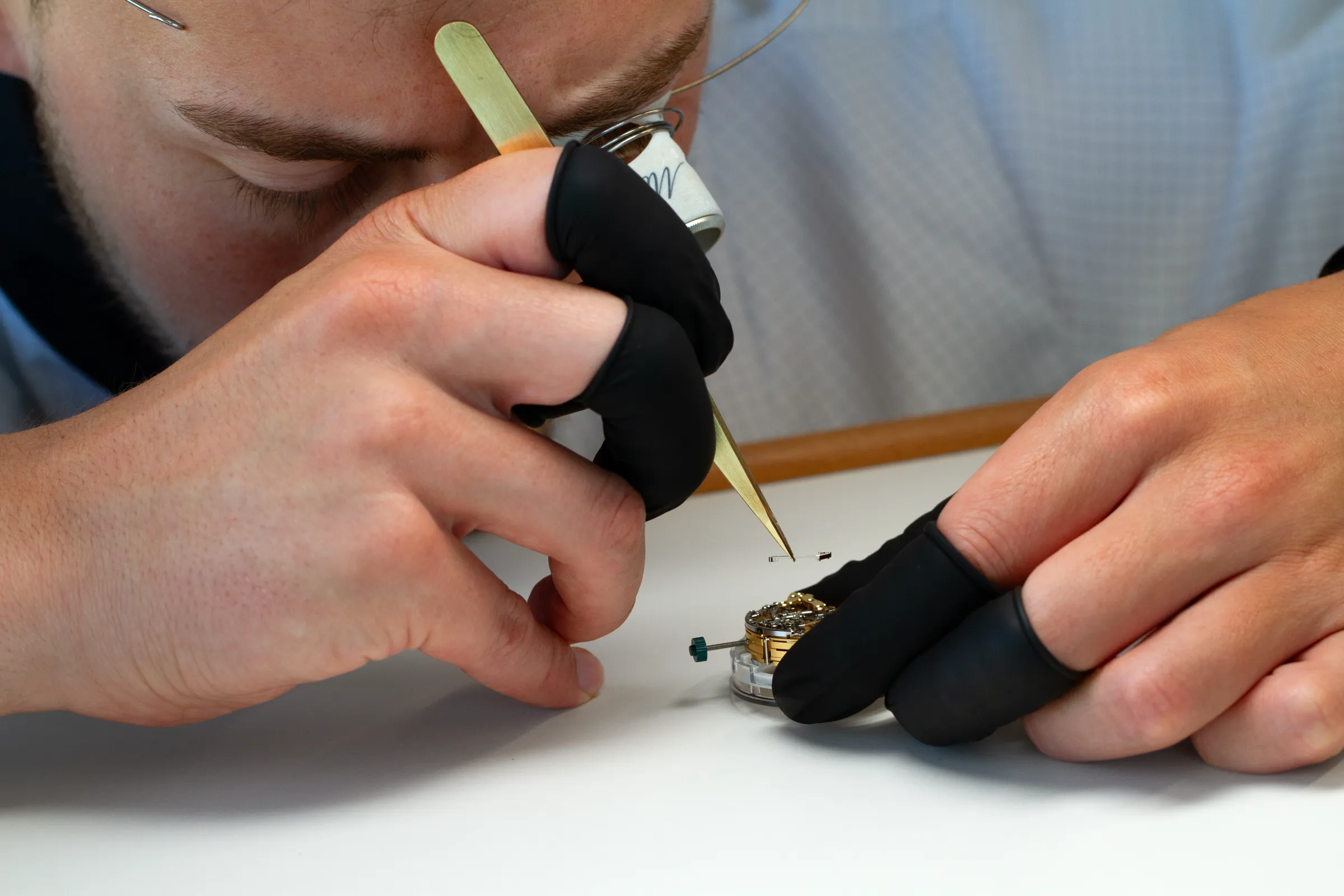 The Louis Moinet 1816 Chronograph Movement assembly