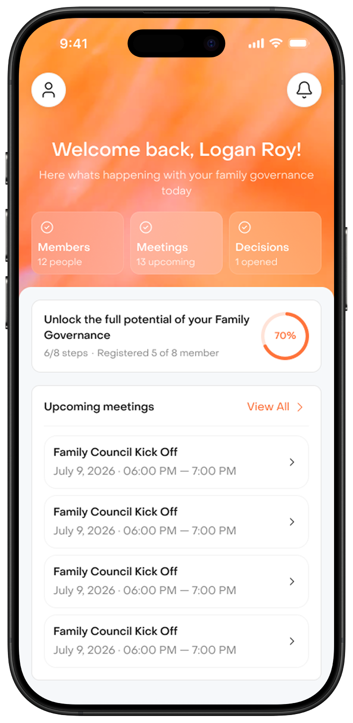 Reluna Family iOS App