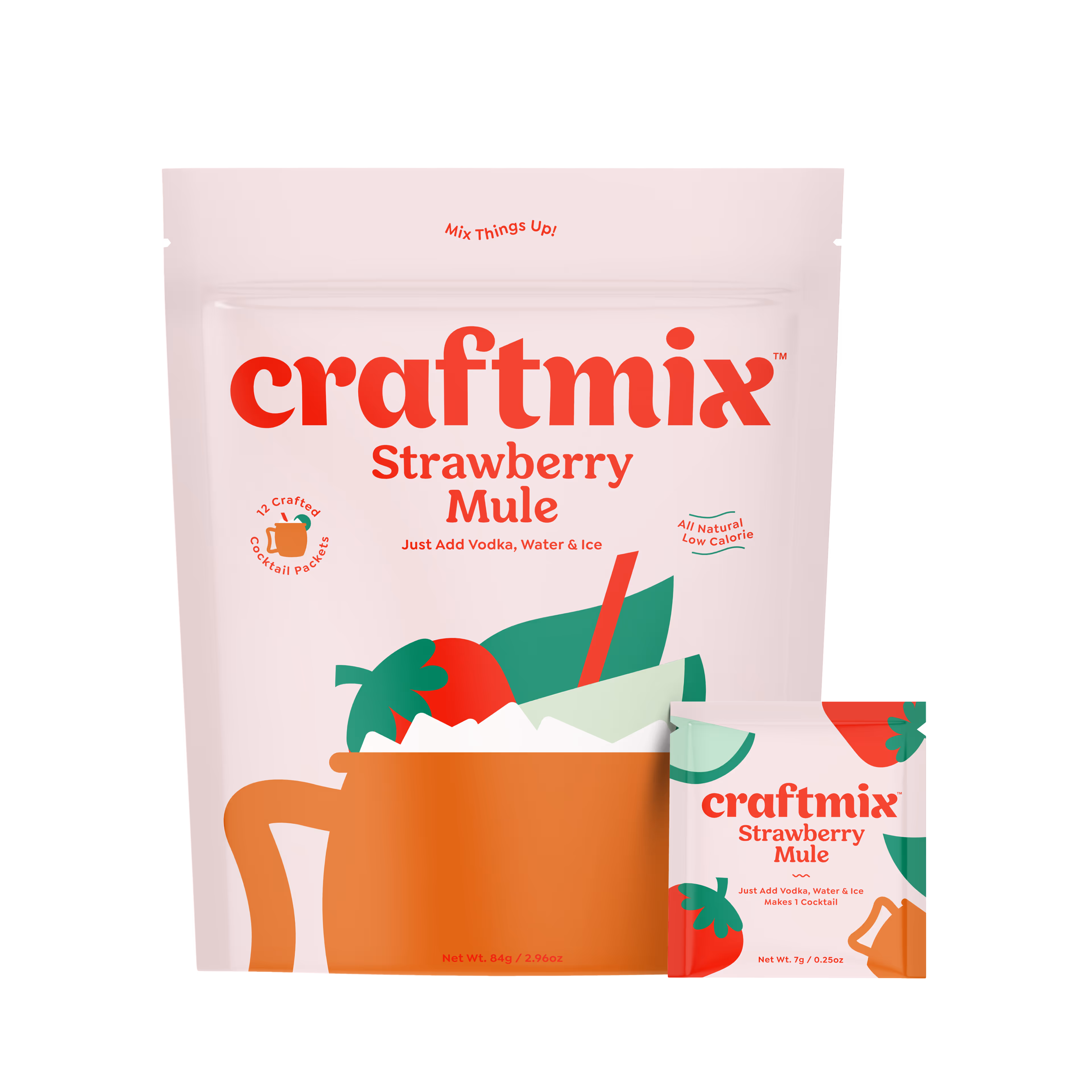strawberry mule