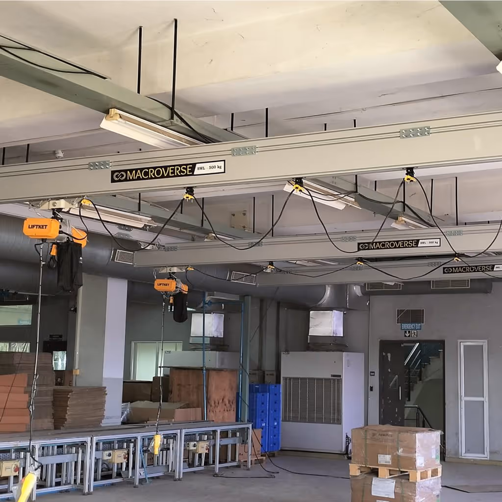 Aluminium light crane system Manufacturers India