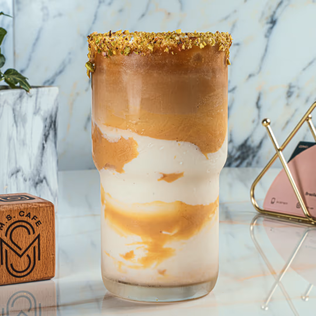 Iced Pistachio Coffee
