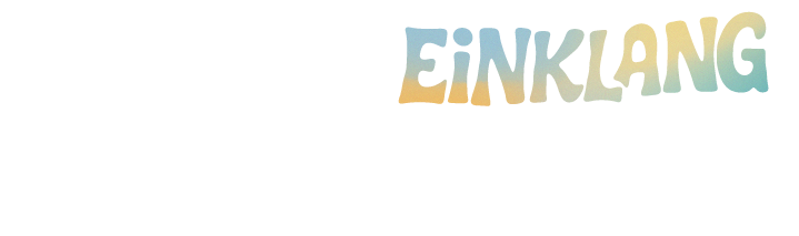 Der Claim von Einklang ausgeschrieben als "Strom im Einklang mit Sonne und Wind"