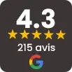 Logiciel batappli batiment noté par le sutilisateurs 4,3 sur 215 avis Google