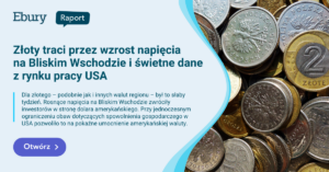 Złoty traci przez wzrost napięcia na Bliskim Wschodzie i świetne dane z rynku pracy USA