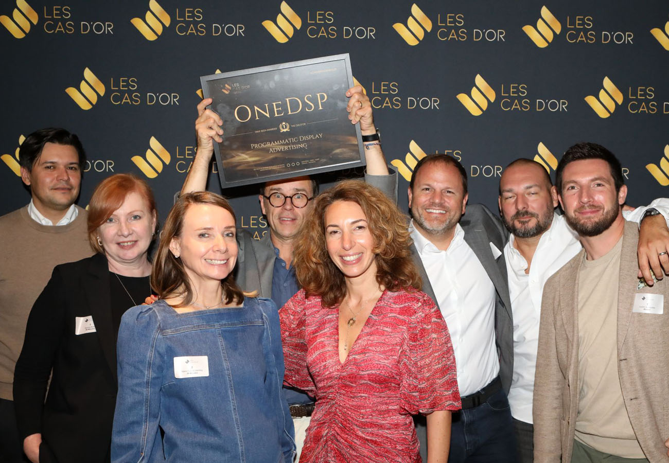 OneDSP wurde bei der ersten Ausgabe der Cas d’OR Digital Marketing Awards mit dem Award in der Kategorie Programmatic Display Advertising ausgezeichnet.