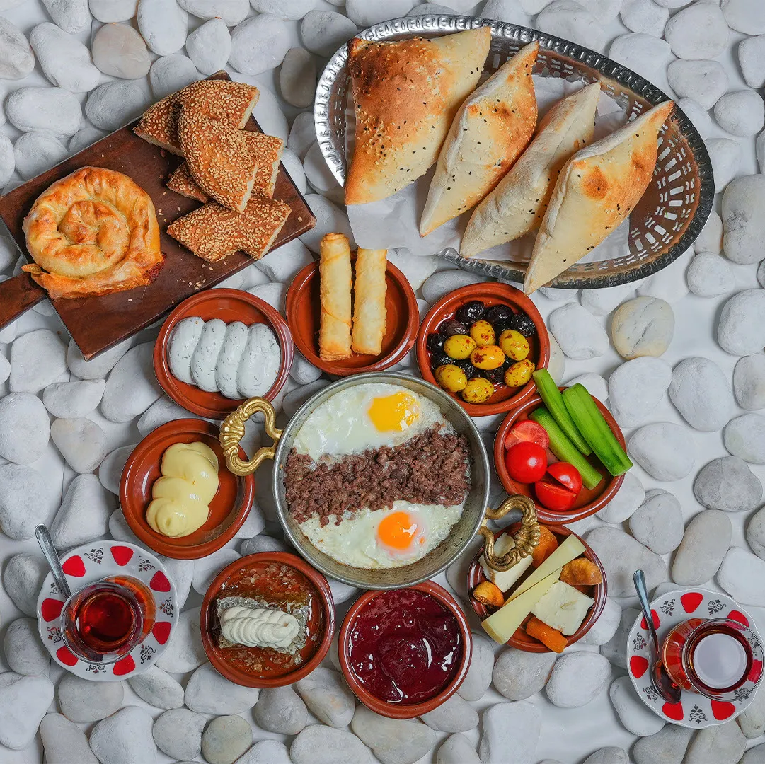 Dish served at Turkish Village restaurant Dubai