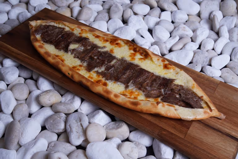 Hot baked Doner straight from the oven