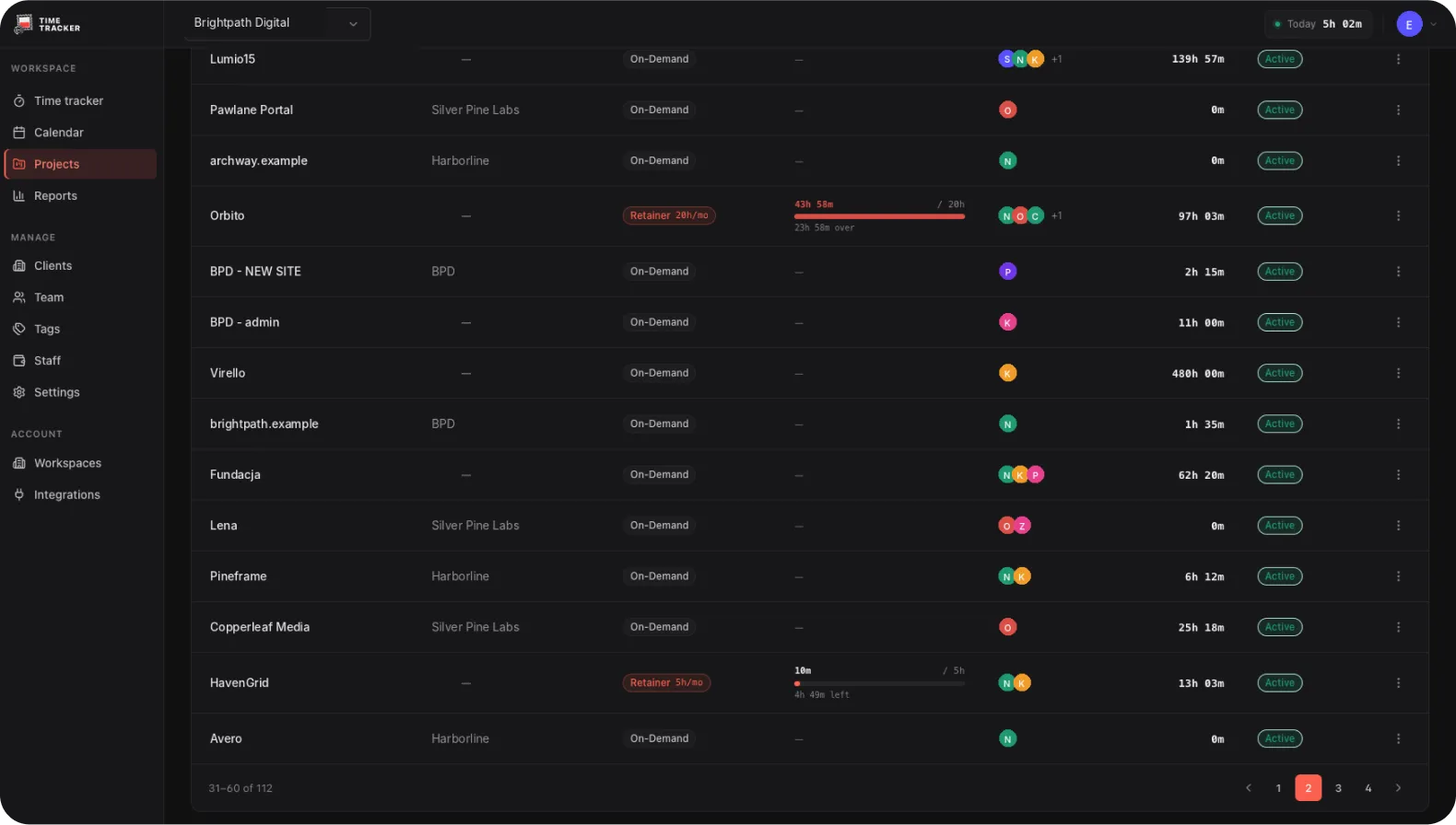 time tracker app
